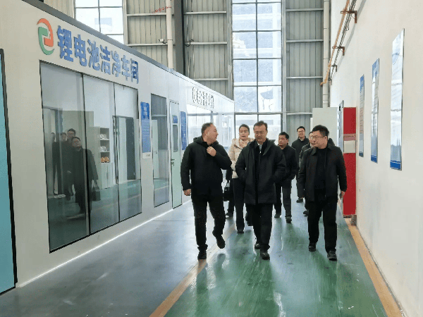 定陶区委副书记,区长刘勇一行莅临荷净集团调研指导工作